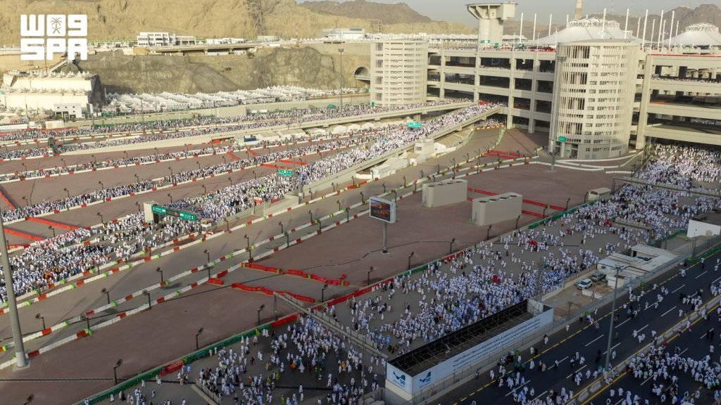 منشأة الجمرات.. قصة نجاح معماري وفرت أعلى معايير الأمان والانسيابية بطاقة 300 ألف حاج في الساعة