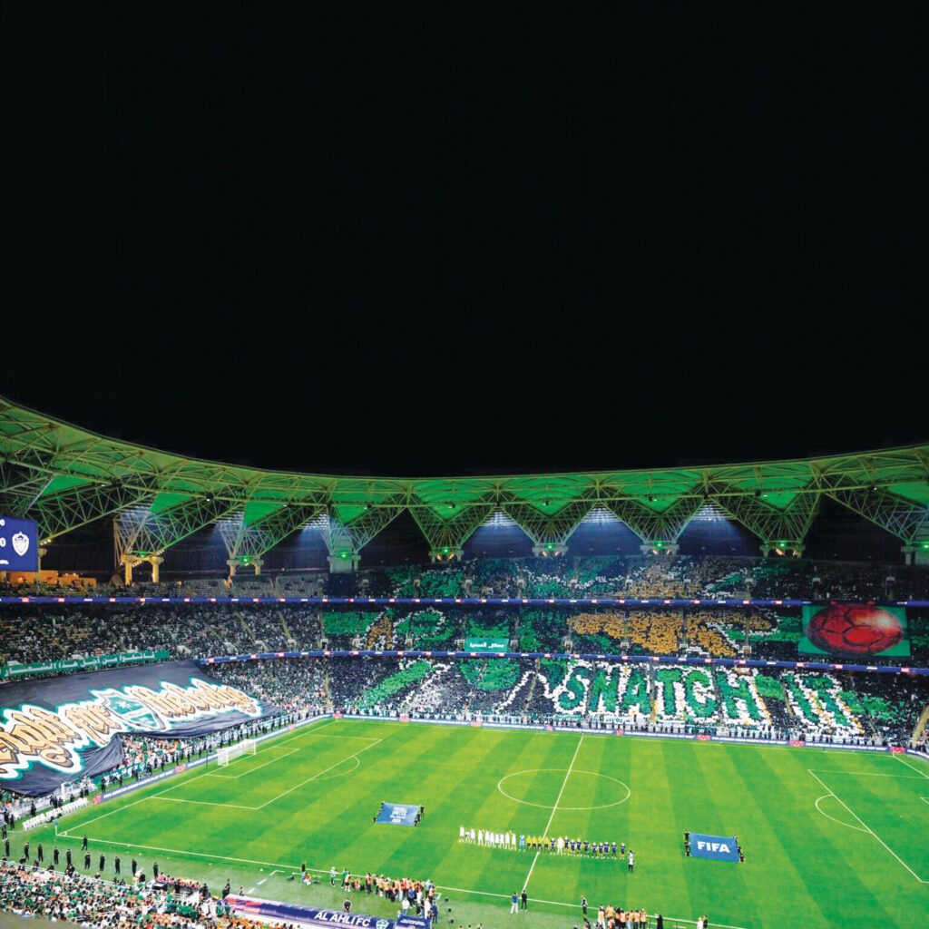 جمهور الأهلي يصنع التاريخ